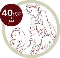 40代の声